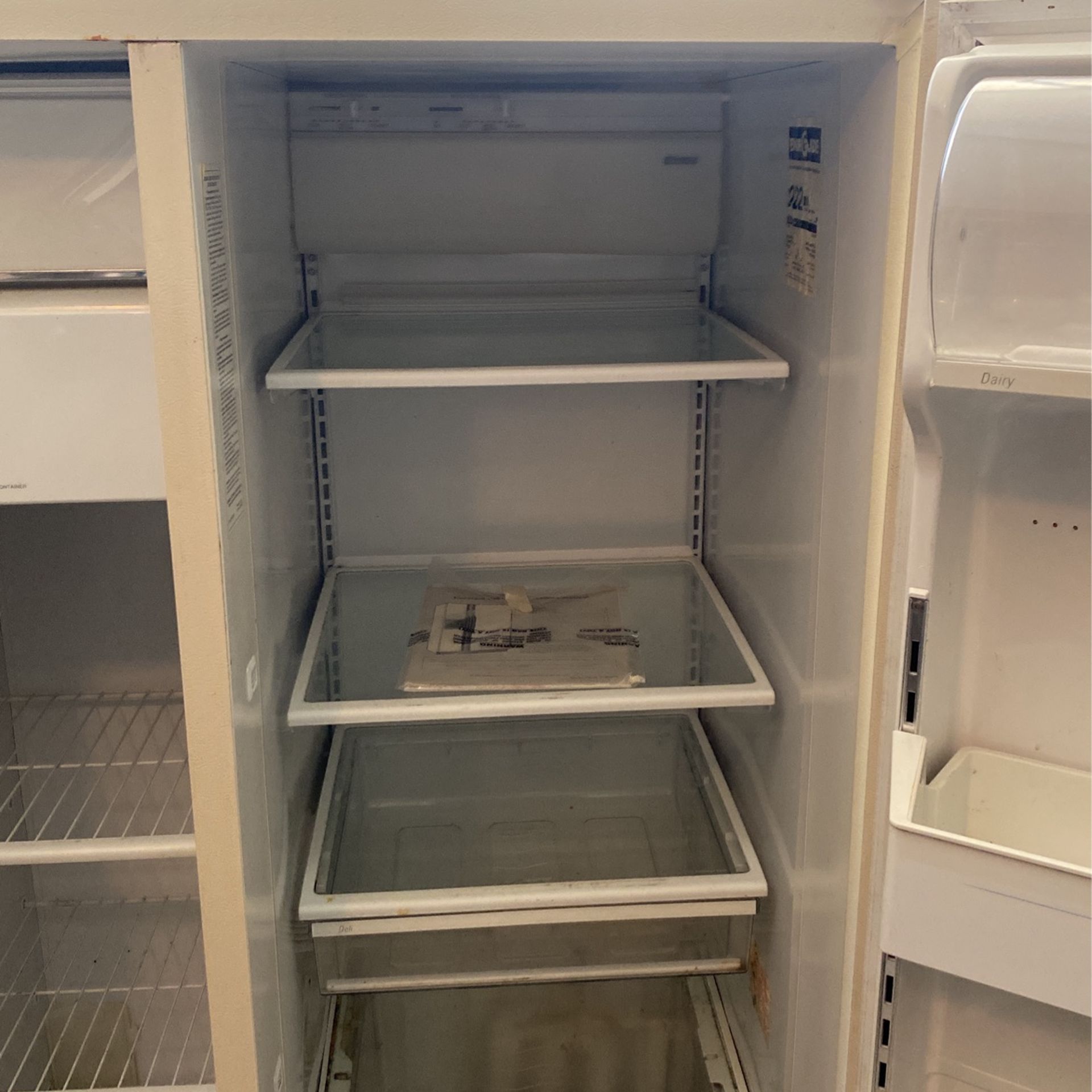 Refrigerator & Dishwasher