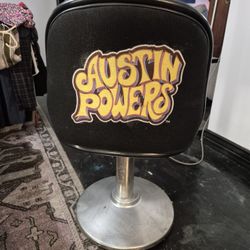 Austin Powers Dlot Machine Casino Chair Bar Stool