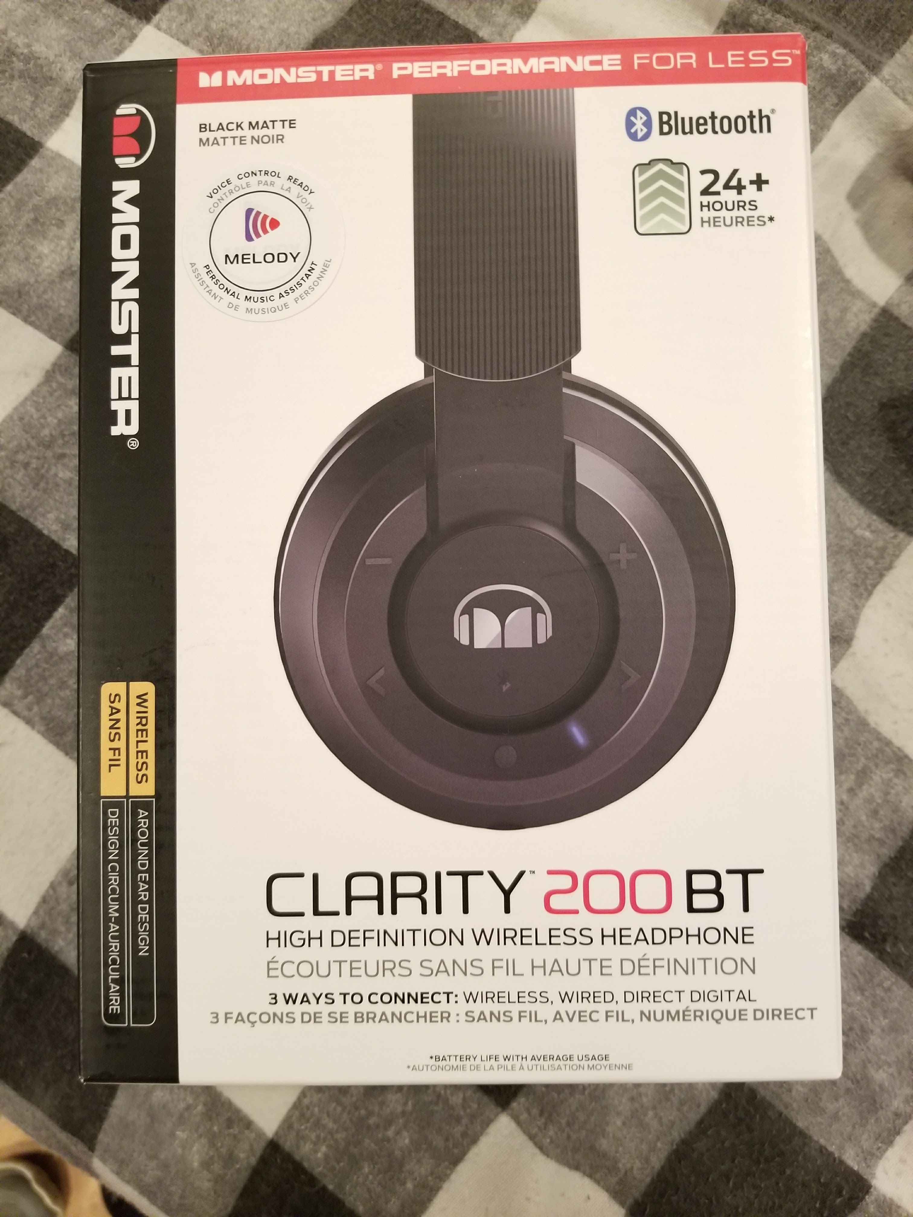 Monster Clarity 200bt Headphones