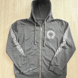 CHROME HEARTS ZlP UP HODDIE 