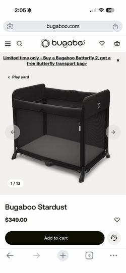 Bugaboo Pack and Play
