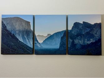 Yosemite Wall Art 3-Panel Canvas Set