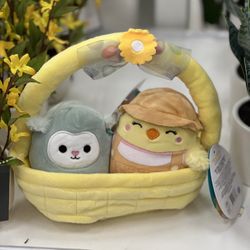 squishmallow basket set 