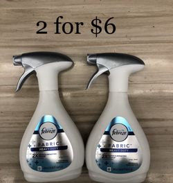 Febreze Heavy Duty FABRIC Refresher, Crisp Clean, 1 Count 16.9 oz: 2 for $6 or $4 each