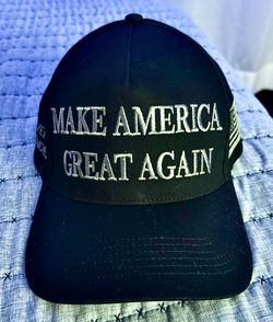 Dark MAGA hat, Trump, Elon Musk