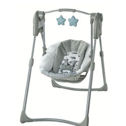 Graco Slim Spaces Baby Swing, Color Humphry 