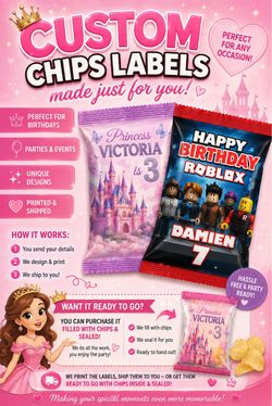 Custom chips bags