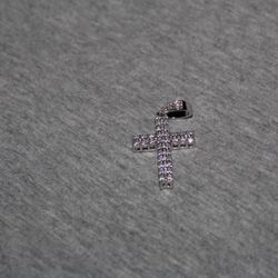 Cross Pendant 925 MOISSANITE 2.40CTW