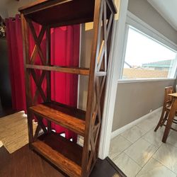 Oak Wood shelf Furniture 