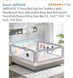 Baby bed rails