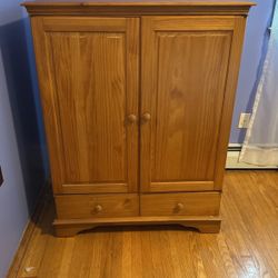 Wood Cabinet (free Standing)