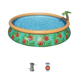 New 13ft Easy Set Tropical Pool