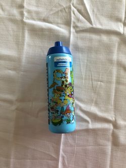 NEW Old School Nickelodeon The Gang’s All Here sports bottle