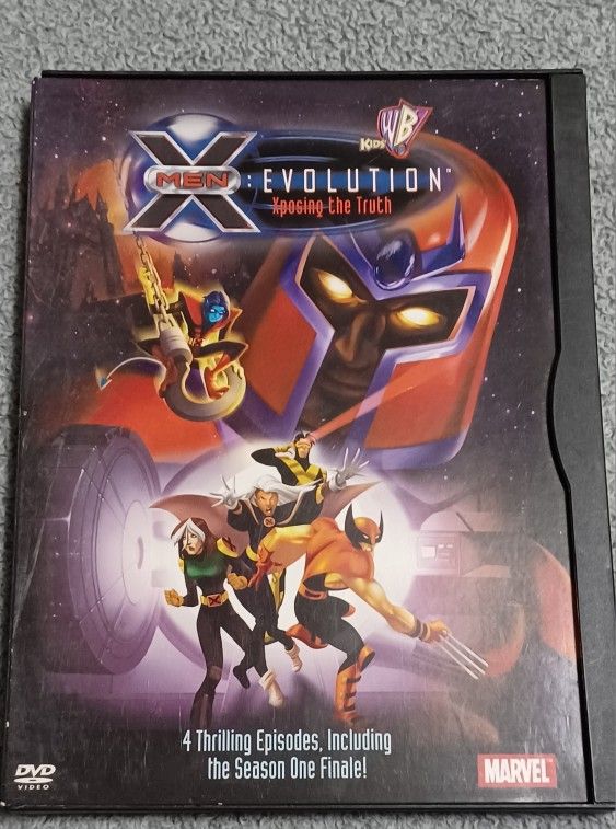 X Men Evolution Xposing The Truth Magneto Wolverine Storm Cyclops Dvd