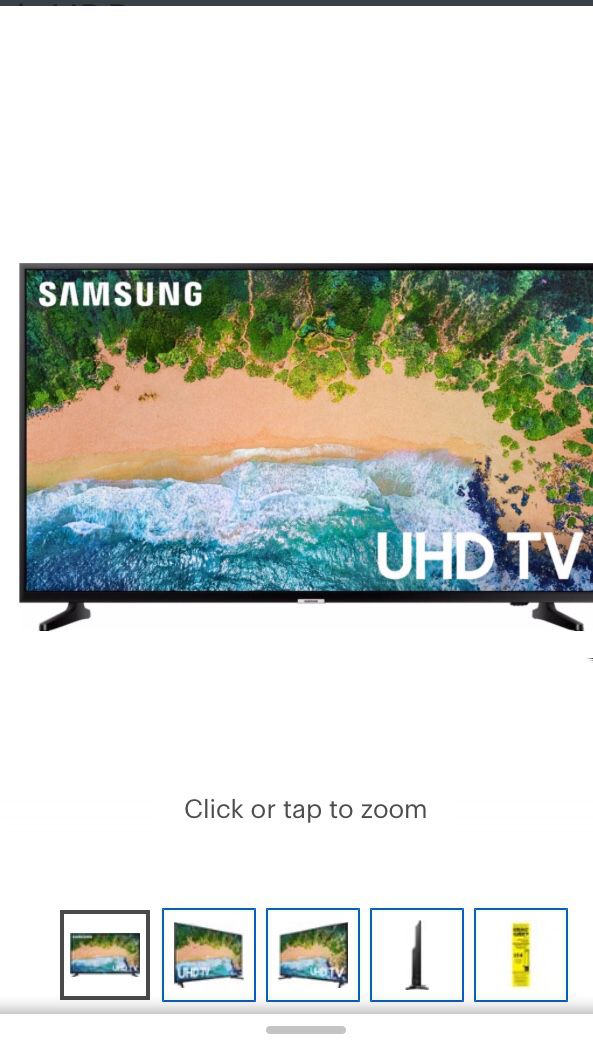 Samsung 40” Smart TV4K with HDR