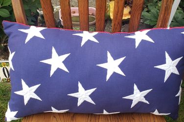 Americana Star Pillow
