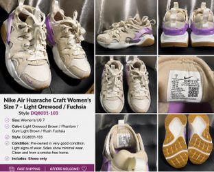 Nike Air Huarache Craft Women's Size 7