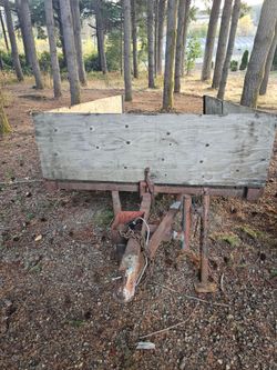 Tilt deck trailer single axel. Project