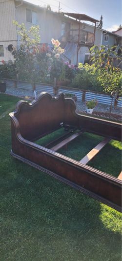 Queen size bed frame