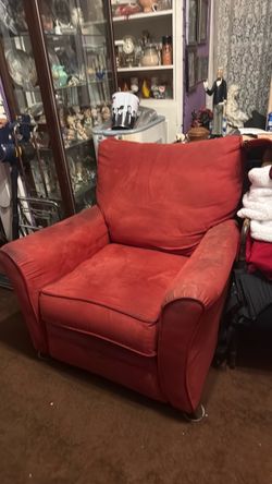 Free free Red chair recliner