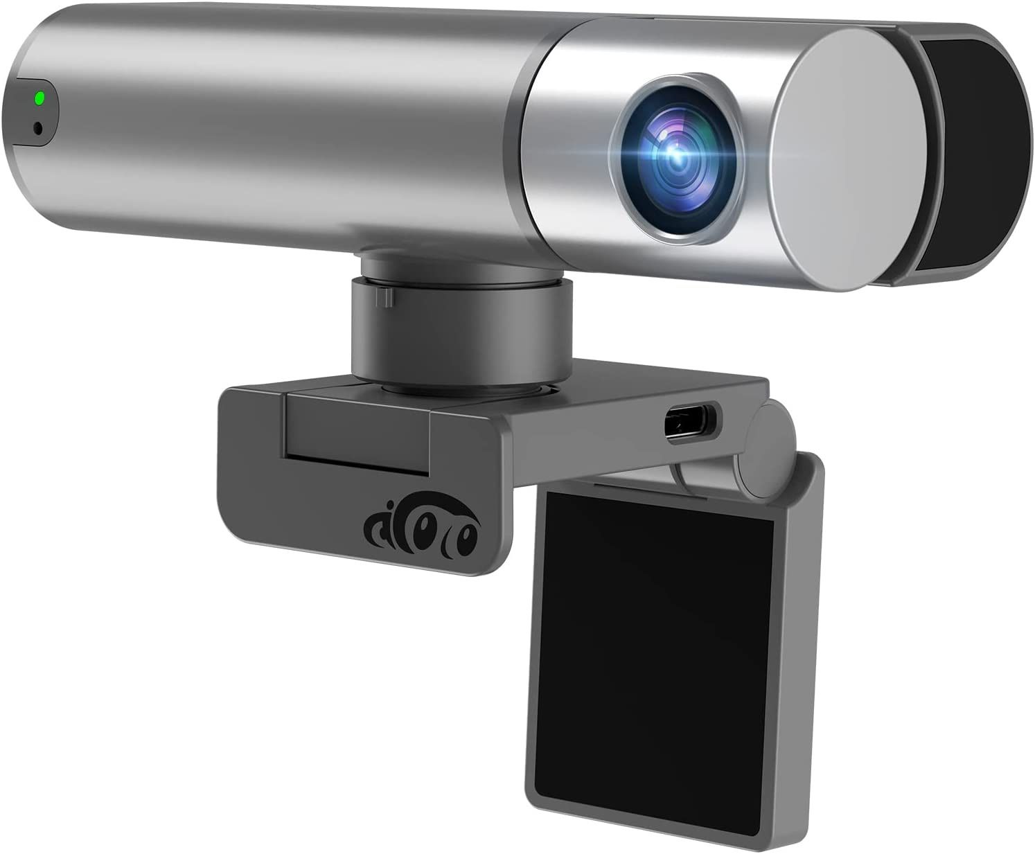 Webcam, 2K Web cam with Microphone AI Auto Tracking Streaming
