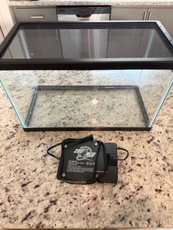 10 gallon reptile fish tank