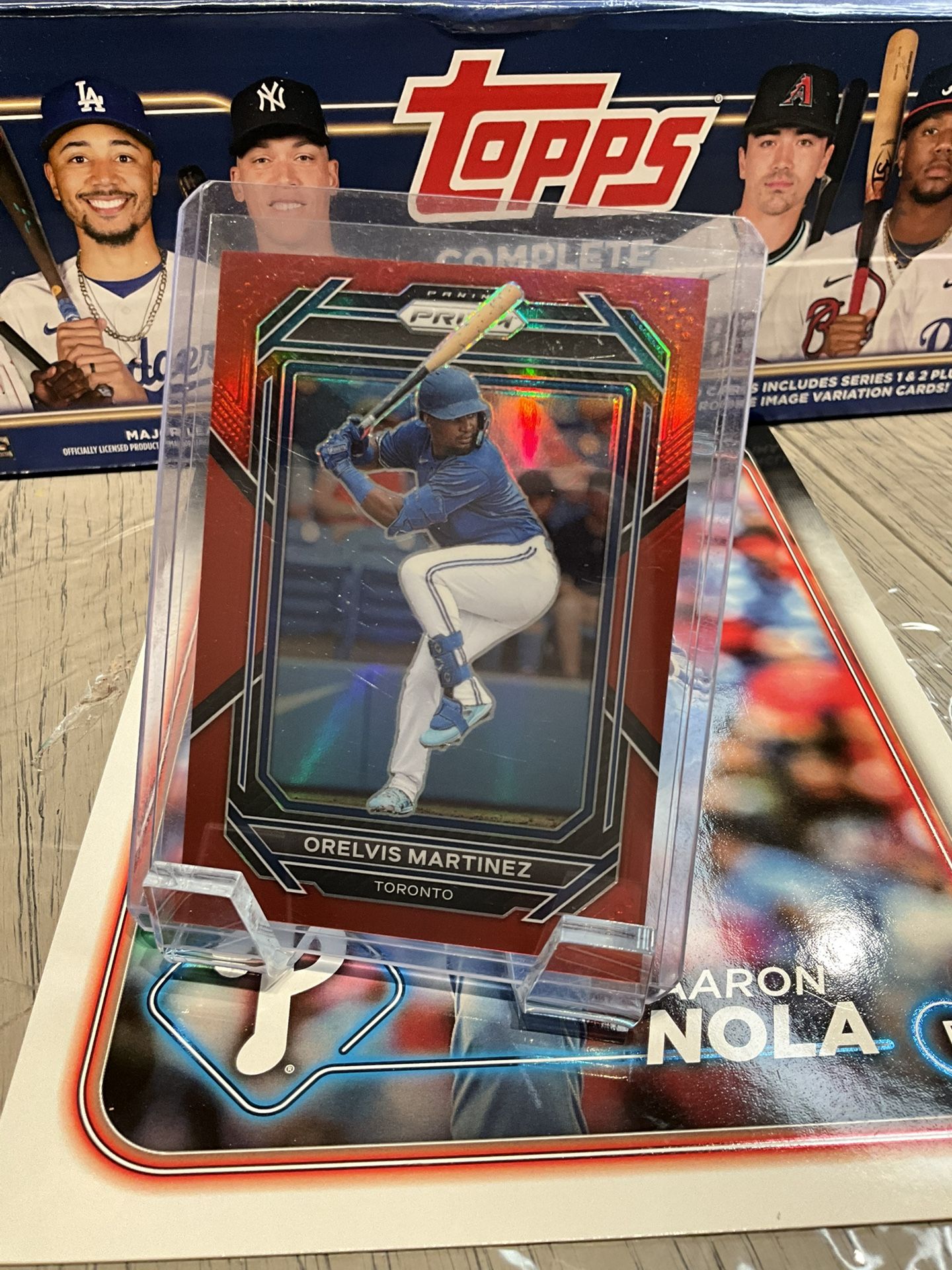 2023 Orelvis Martinez Red Border Chrome 168/199