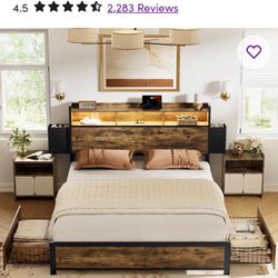 King Size Bed With Storage 
