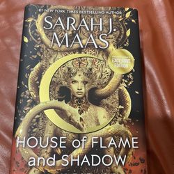 house of flame and shadow signed b&n exclusive book