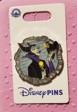 Maleficent and Diablo pin 2025