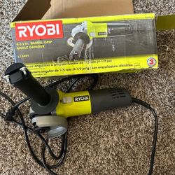 4-1/2 in barrel grip angle grinder