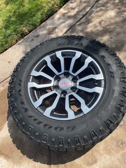 AT4 OEM rims and tires