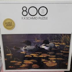 F.X Schmid duck jigsaw  puzzle 800 pieces new in plastic