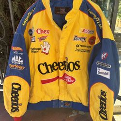 Vintage Y2K JH Design NASCAR Jacket Size XL
