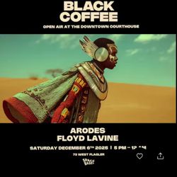 Black Coffee Tickets