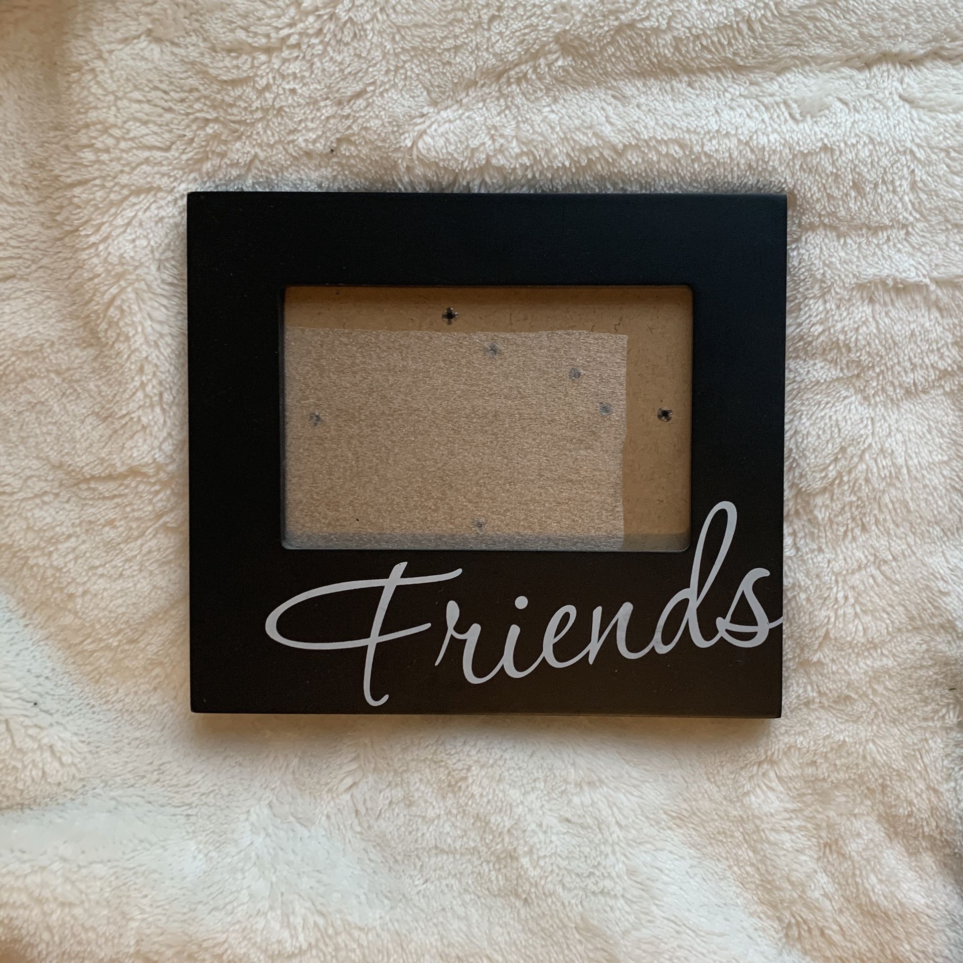 4x6” Black picture frame