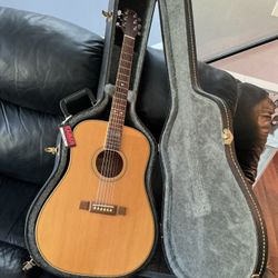 Washburn Handmade Acoustic Guitar w/ Premium Case – Pro Setup – Plays Amazing.OBO 