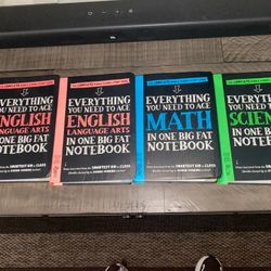 Everything You Need To Ace English, Math, Science Books