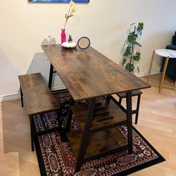 3 Piece Dining Table Set