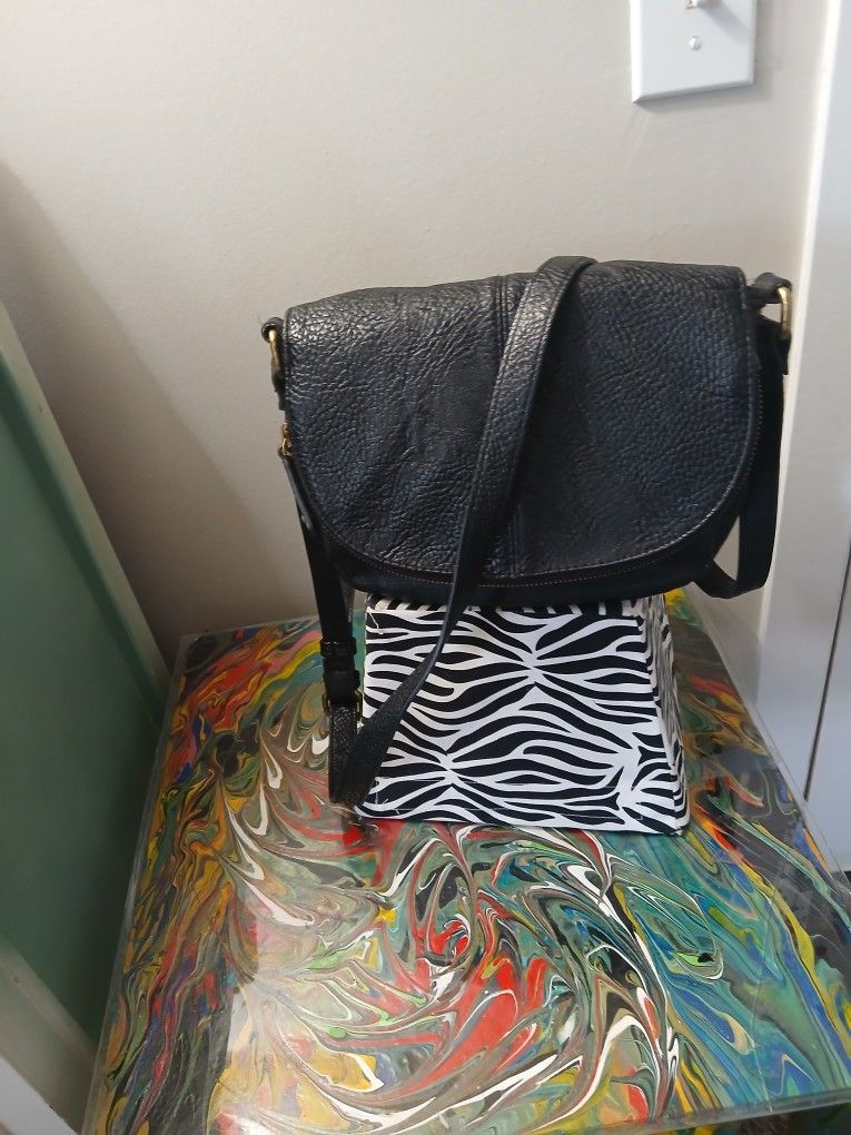 Black Crossbody Handbag