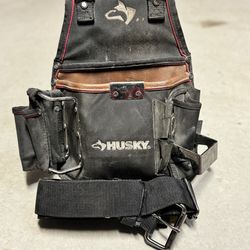 Husky tool belt pouch