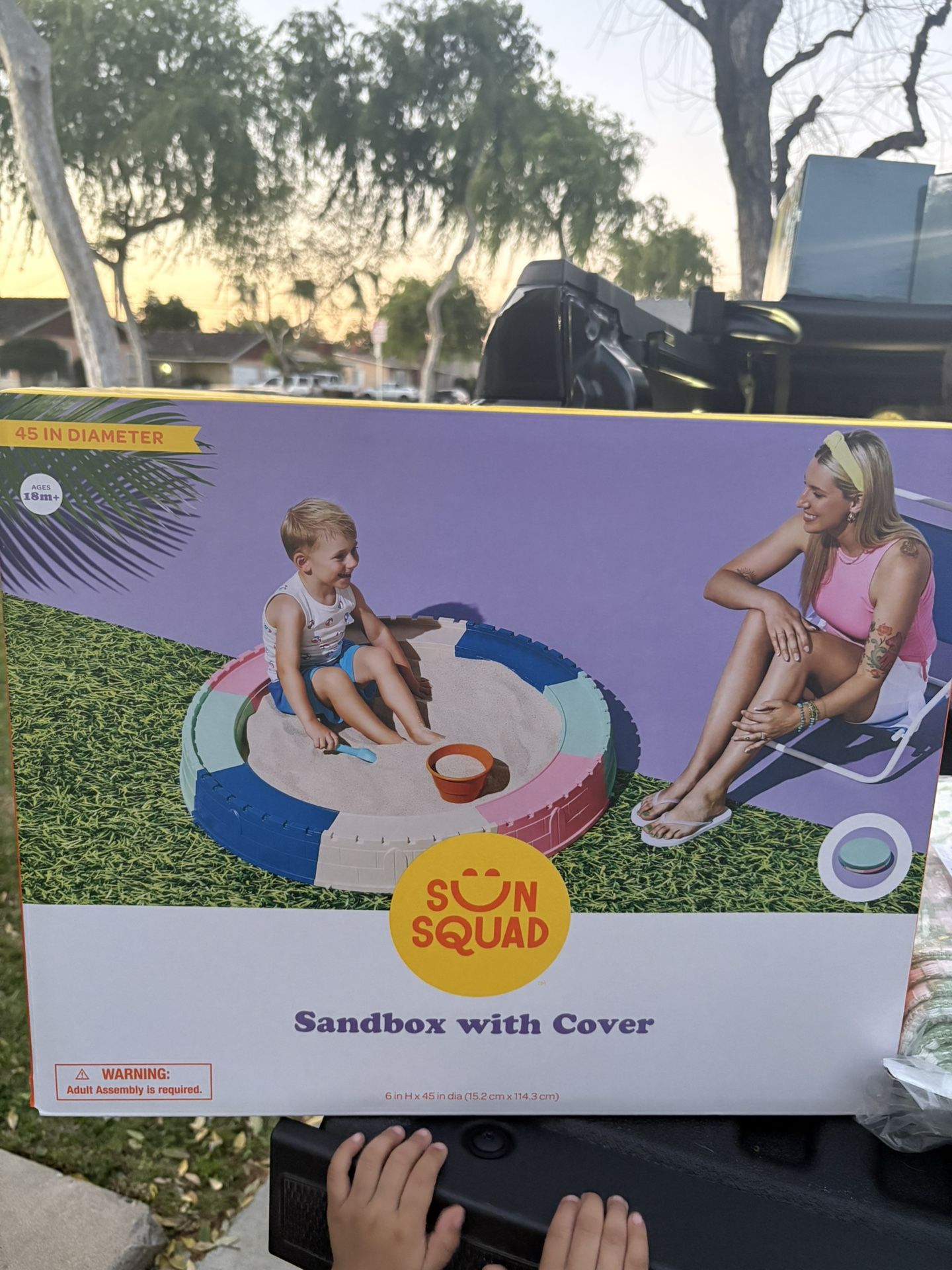 Sandbox With Cover