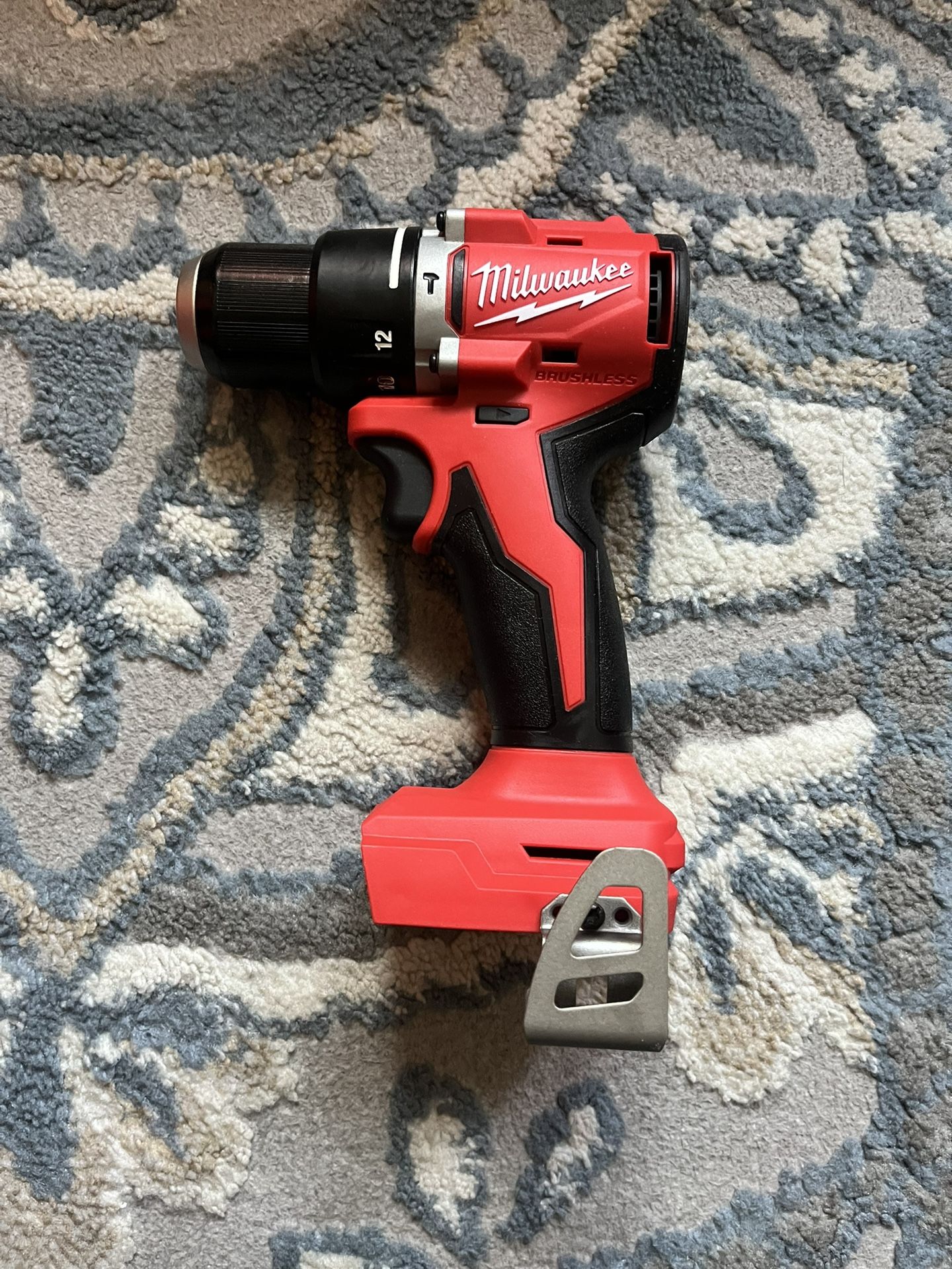 M18 18V Lithium-Ion Brushless Cordless 1/2 in. Compact Hammer Drill/Driver (Tool-Only)