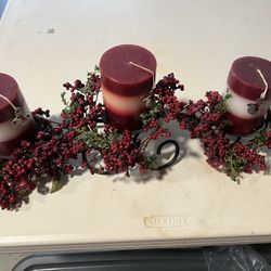 Christmas Candles & Holders