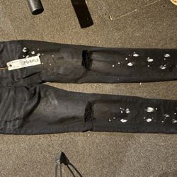 Purple Jeans Size 31