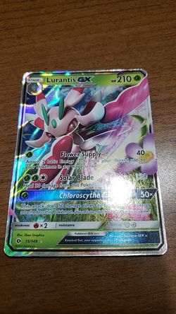 Lurantis GX pokemon card