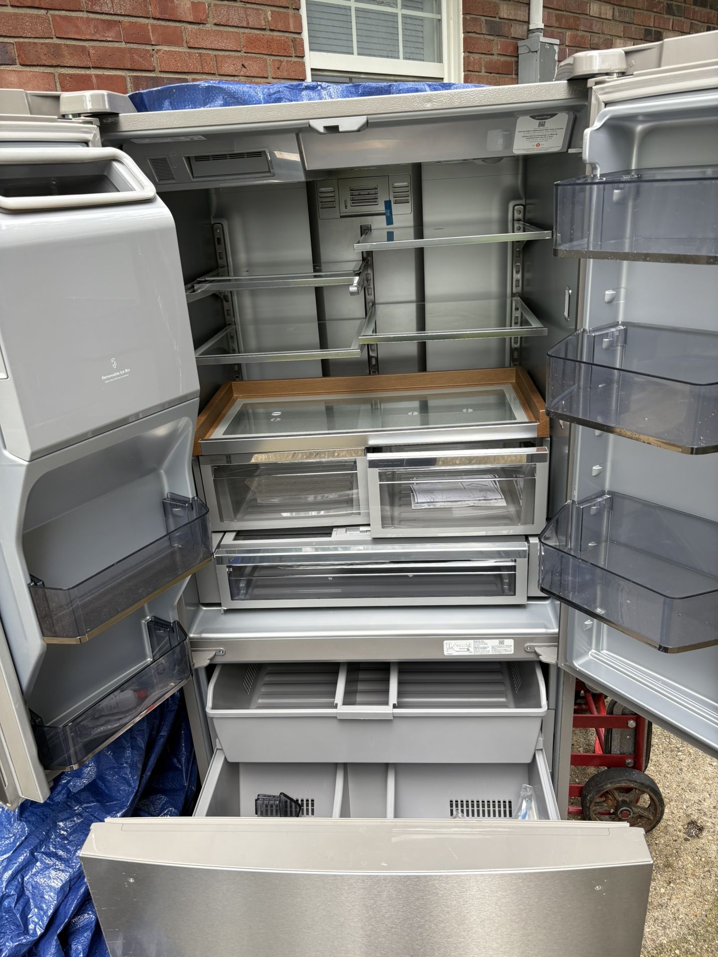 KitchenAid, Silver, French Door