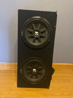 Dual Kicker 10 inch Comp Subwoofers in Ported Box