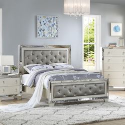 Queen Size Bed Frame With Mattress