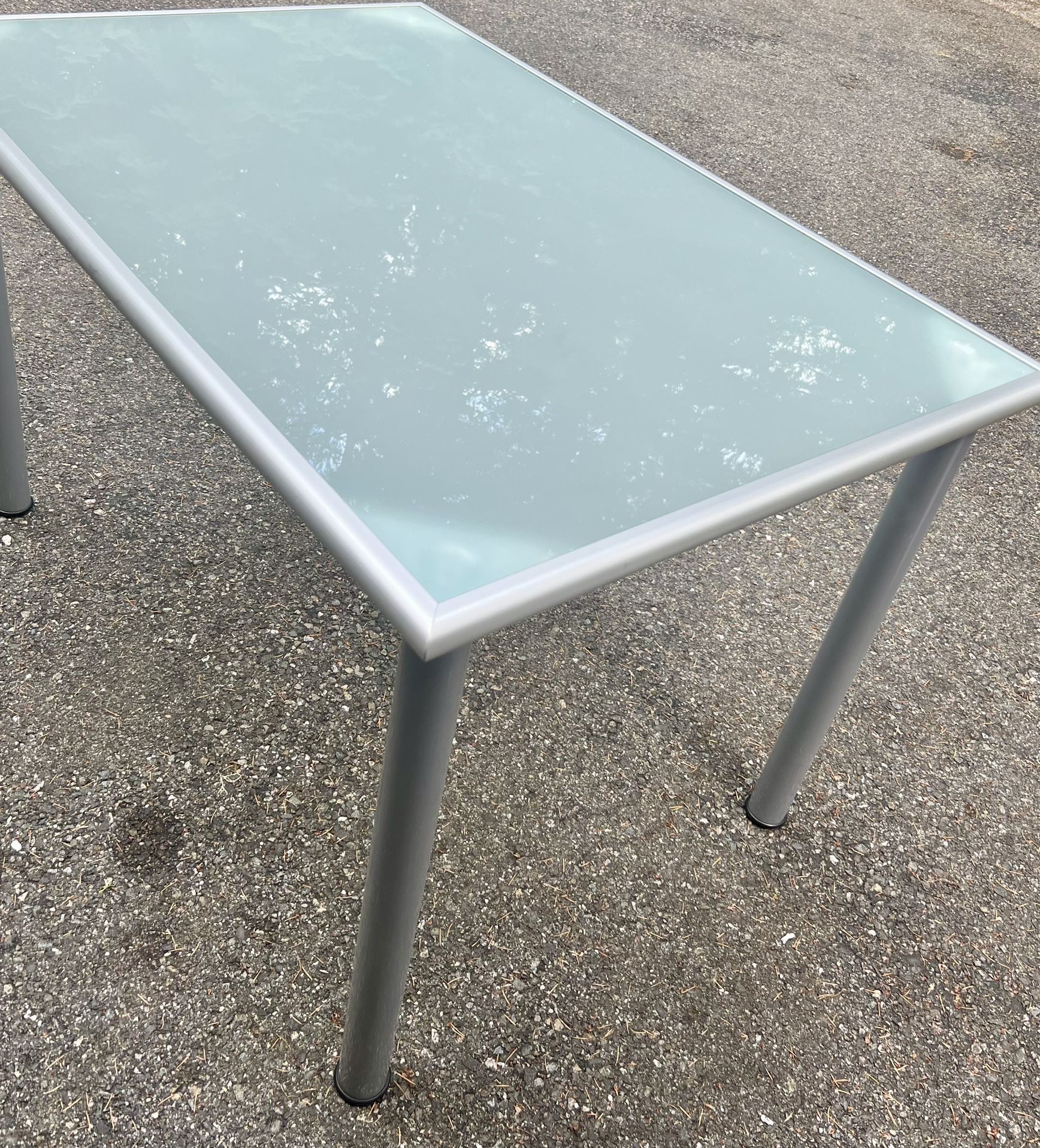 Clear Top Desk